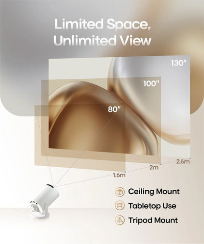 MAGC ST400 PRO+ Smart Projector