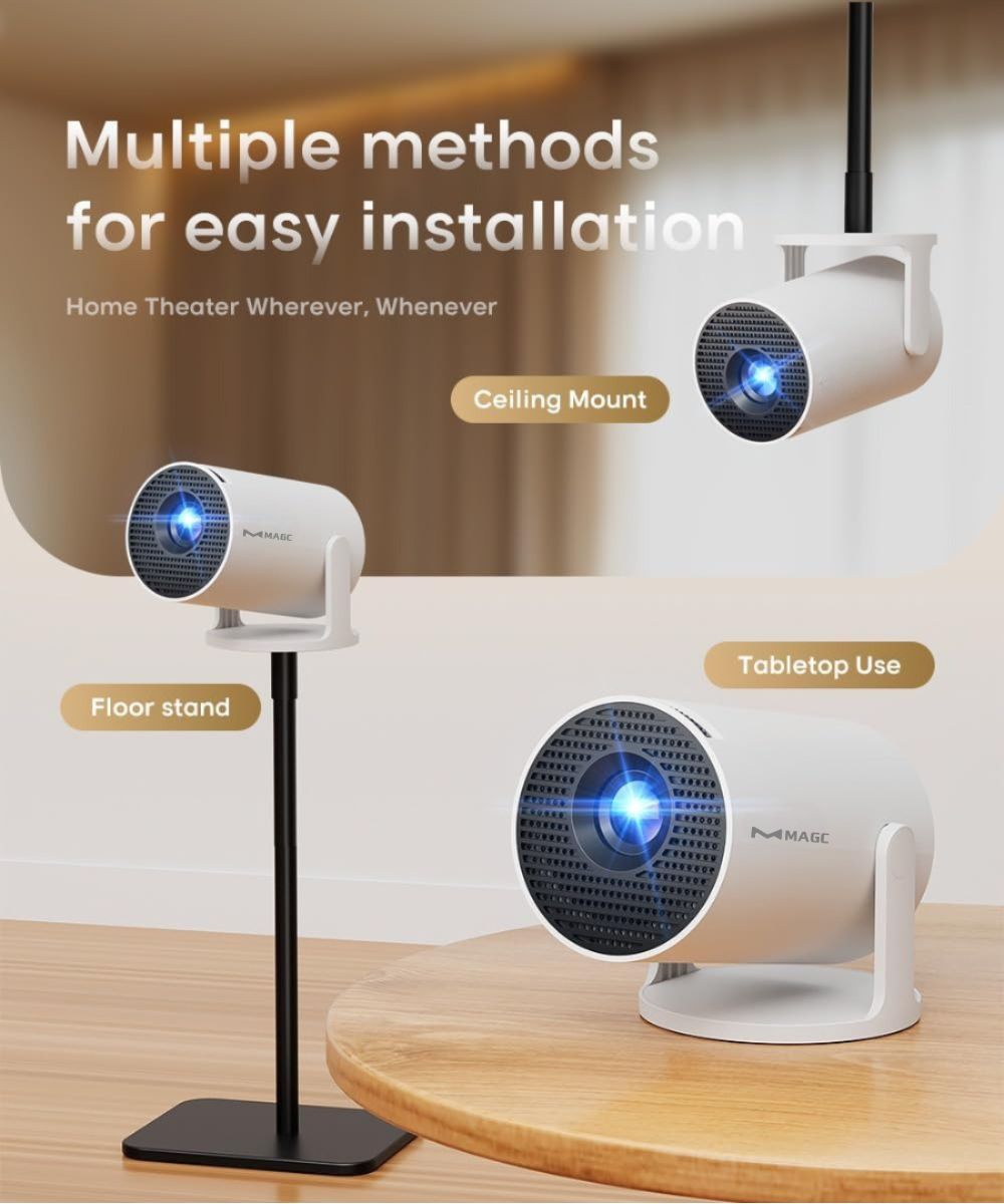 MAGC ST400 PRO+ Smart Projector