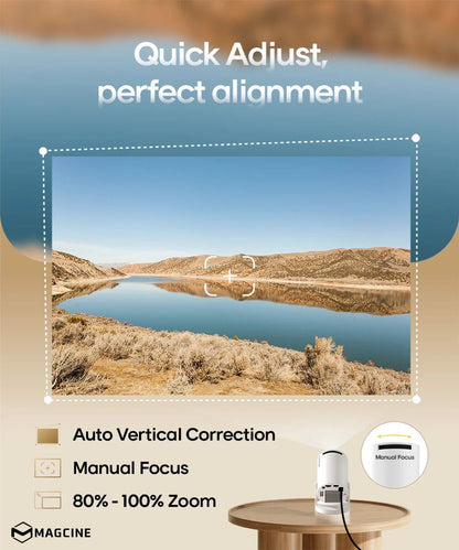 MAGC ST400 PRO+ Smart Projector