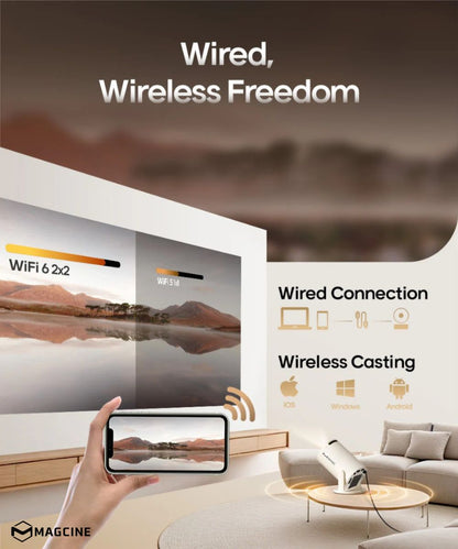 MAGC ST400 PRO+ Smart Projector