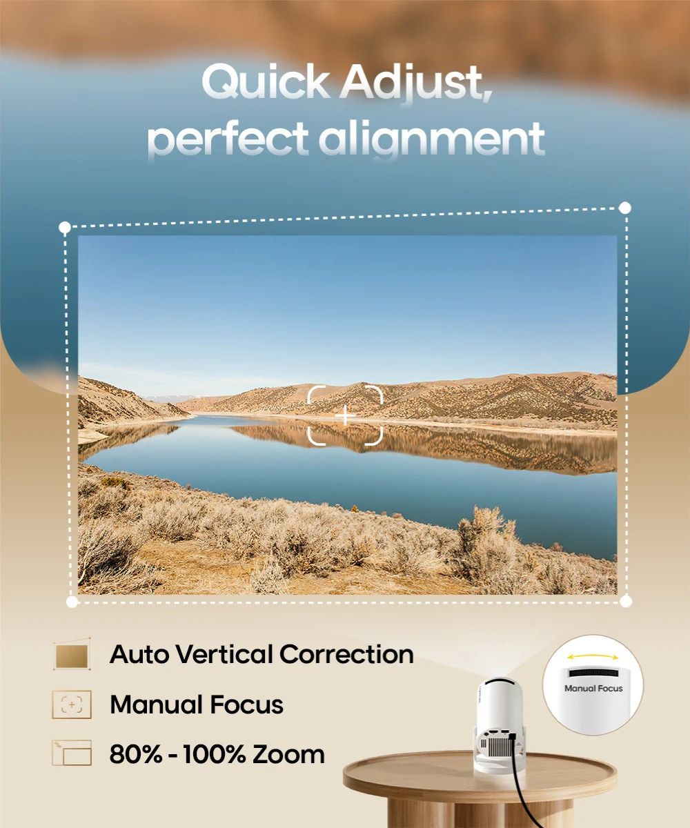 MAGC ST400 PRO+ Smart Projector