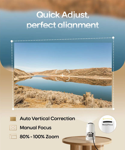 MAGC ST400 PRO+ Smart Projector