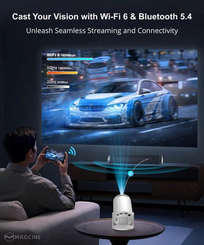 MAGC ST400 PRO+ Smart Projector